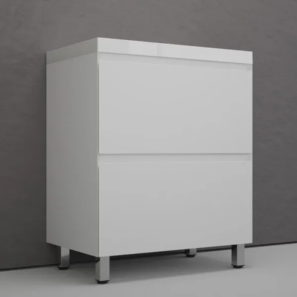 Тумба под раковину напольная Style Line Манхэттен ЛС-00002374 70 см белый матовый Тумба под раковину напольная Style Line Манхэттен ЛС-00002374 70 см белый матовый