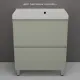 Тумба под раковину напольная Style Line Манхэттен ЛС-00002376 70 см олива