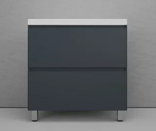Тумба под раковину напольная Style Line Манхэттен ЛС-00002372 80 см графит Тумба под раковину напольная Style Line Манхэттен ЛС-00002372 80 см графит