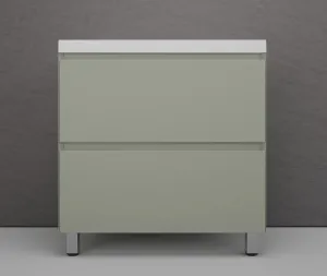 Тумба под раковину напольная Style Line Манхэттен ЛС-00002373 80 см олива