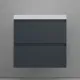 Тумба под раковину подвесная Style Line Манхэттен ЛС-00002366 60 см графит Тумба под раковину подвесная Style Line Манхэттен ЛС-00002366 60 см графит