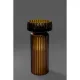 Раковина Boheme Glow Transparent Coffee 810-RIB-G-C 40x40 см накладная кофе