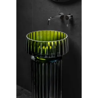 Пьедестал Boheme 810-BASE-RIB-G-OL GLOW цвет OLIVE