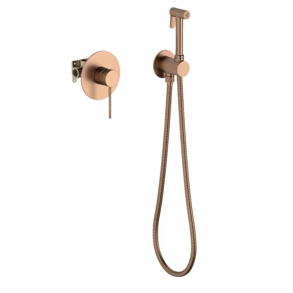 Гигиенический душ со смесителем Timo Saona 2389/19SM розовое золото