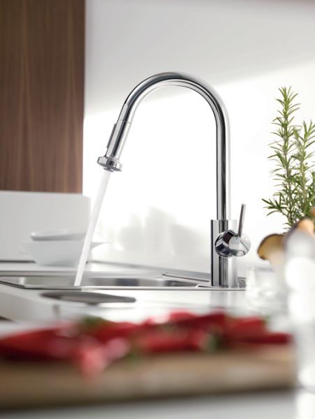 Смеситель Hansgrohe Talis S 2 Variarc 14877000 для кухни