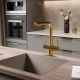 Смеситель для кухни WasserKRAFT A8387 под фильтр тёмное золото матовое