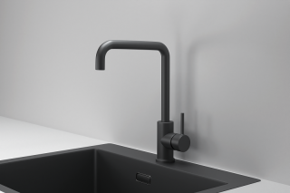 Смеситель для кухни Granula Kitchen Space 7110, ЧЕРНЫЙ МАТОВЫЙ Смеситель для кухни Granula Kitchen Space 7110, ЧЕРНЫЙ МАТОВЫЙ