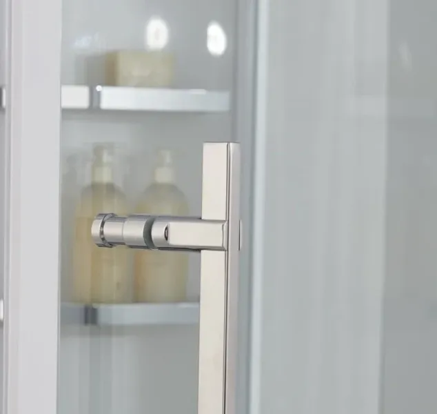 Душевая кабина Orans Diamond SR-89101LS 89101LWLH 100x100 см профиль белый стекло прозрачное