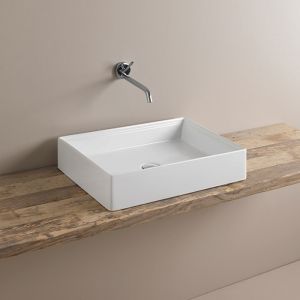 Раковина ArtCeram SCALINO SCL002 01 00 белая 55 см