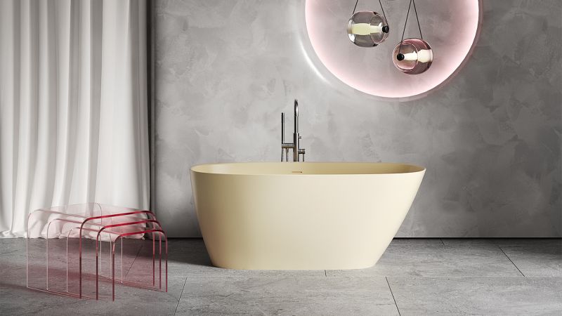Ванна из искусственного камня Salini Sofia S-Sense 102518GRF 150x75см RAL полностью Ванна из искусственного камня Salini Sofia S-Sense 102518GRF 150x75см RAL полностью