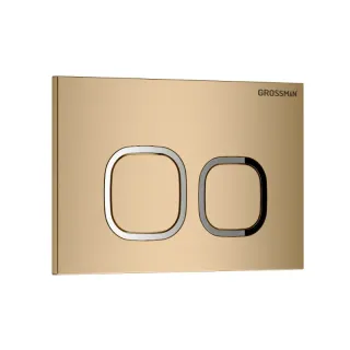 Клавиша смыва Grossman Cosmo 700.K31.02.310.310 золото матовое
