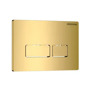 Клавиша смыва Grossman Pragma 700.K31.03.300.300 золото