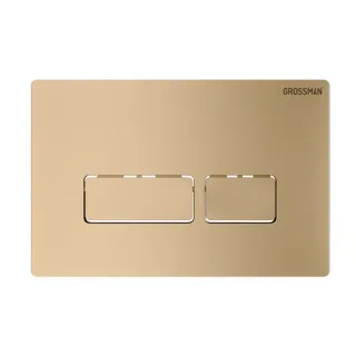 Клавиша смыва Grossman Pragma 700.K31.03.310.310 золото матовое