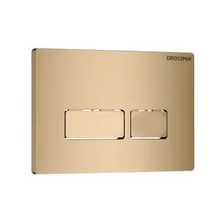 Клавиша смыва Grossman Pragma 700.K31.03.310.310 золото матовое