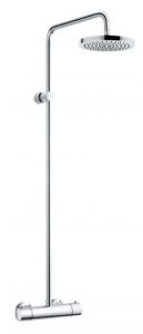 Душевая стойка Kludi A-QA Mono shower system с термостатом хром 6608105-00