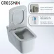 Комплект Grossman 2 в 1: инсталляция 901.K31.01.000 унитаз GR-5501 impuls