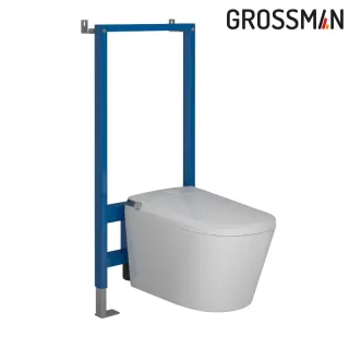 Комплект Grossman 2 в 1: инсталляция 901.K31.01.000 унитаз GR-5702 smart