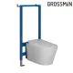 Комплект Grossman 2 в 1: инсталляция 901.K31.01.000 унитаз GR-5702 smart