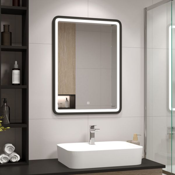 Зеркало Reflexion Happy RF4919HP с LED подсветкой сенсором 60х80