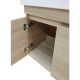 Comforty Тумба-умывальник "Рига-70" дуб сонома с раковиной Comforty 9335-70