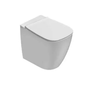 Унитаз приставной Globo Genesis GN001BI белый