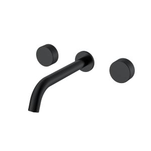 Встраиваемый смеситель для раковины Boheme Stick Spirale 152-2-B.4 чёрный