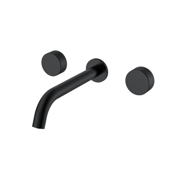 Встраиваемый смеситель для раковины Boheme Stick Spirale 152-2-B.4 чёрный