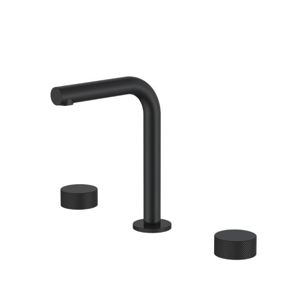Встраиваемый смеситель для раковины Boheme Stick Touch 152-B.2 чёрный