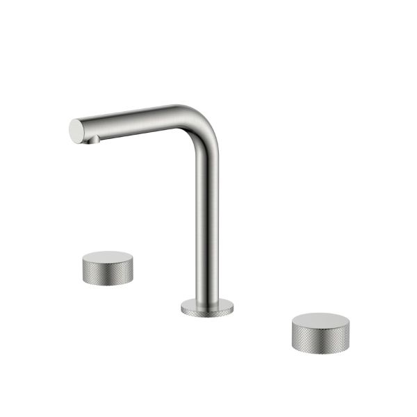 Встраиваемый смеситель для раковины Boheme Stick Touch 152-NB.2 брашированный никель