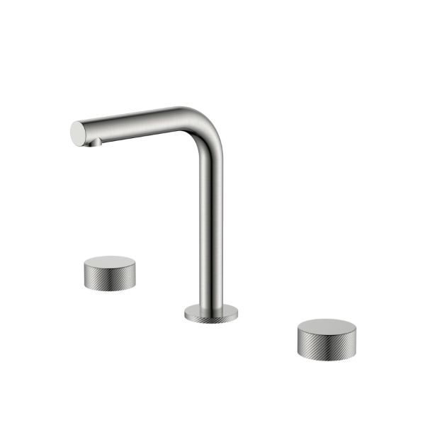 Встраиваемый смеситель для раковины Boheme Stick Spirale 152-NB.4 брашированный никель