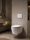 Комплект Ceramicanova подвесной унитаз Play CN3001 инсталляция CN161001 панель смыва CN16-001W белый
