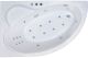 Гидромассажная ванна Royal Bath Alpine De Luxe 170x100см левая белый RB819102DL-L