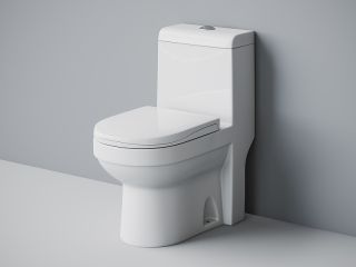 Унитаз-моноблок Laguraty 20980W с сиденьем микролифт белый Унитаз-моноблок Laguraty 20980W с сиденьем микролифт белый