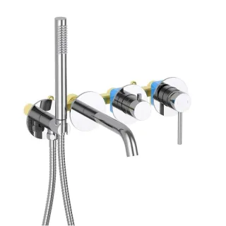 Смеситель для ванны Aquatek Европа AQ1344CR хром Смеситель для ванны Aquatek Европа AQ1344CR хром