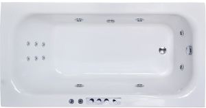 Гидромассажная ванна Royal Bath Accord Comfort 180x90см белый RB627100CO
