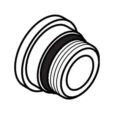 Резьба крепящая соединительную гайку Hansgrohe 97220000