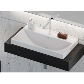 Comforty Тумба-умывальник "Никосия-80Н" дуб белый с раковиной Fest 80 F01 Comforty Тумба-умывальник "Никосия-80Н" дуб белый с раковиной Fest 80 F01