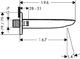 Излив для ванны Hansgrohe PuraVida 15412400