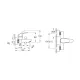 Смеситель для ванны VitrA Flow Round (Флоу Раунд) A43057EXP1 хром