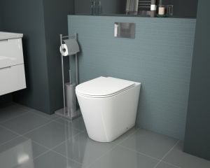 Приставной унитаз Grossman GR-PR4450S безободковый белый