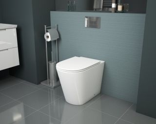 Приставной унитаз Grossman GR-PR4450S безободковый белый