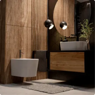 Биде подвесное AQUAme AQM2101 белый