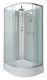 Душевая кабина Niagara NG-33974-14LBKT 90x70см серебро/матовое