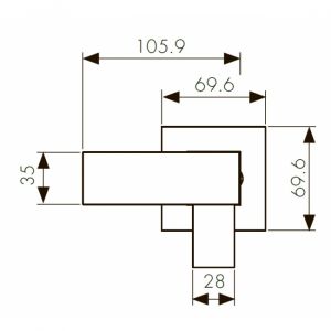Гигиенический душ со смесителем KAISER Sonat 34777-2