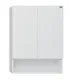 Шкаф Санта Мира 700468 над стиральной машиной 60 см разобранный белый