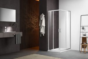 Душевой уголок Aquatek AQ ARI KV 09020CH 90x90см хром