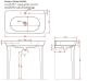 Раковина ArtCeram Civitas CIL002 01 00 *1 белая 90 см Раковина ArtCeram Civitas CIL002 01 00 *1 белая 90 см
