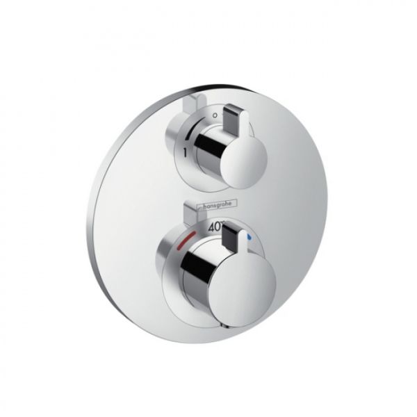 Смеситель Hansgrohe Ecostat S 15758000 для душа с термостатом Смеситель Hansgrohe Ecostat S 15758000 для душа с термостатом