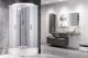 Душевая кабина Royal Bath Eko стекло белое/матовое 100x100см RB-EKO100CK-WM