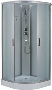 Душевая кабина Royal Bath Eko стекло белое/матовое 80x80см RB-EKO80HK-WM
